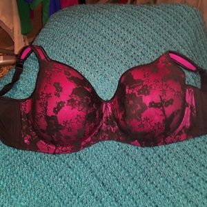 40G Cacique lace overlay bra